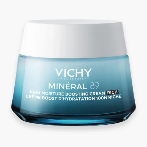 VICHY Mineral 89 Creme Boost D’hydratation Riche 100h 50ml