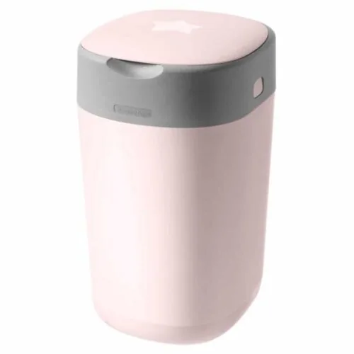 TOMMEE TIPPEE Twist et Click Poubelle a Couches Anti-Odeurs Rose 1u