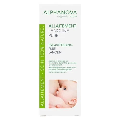 ALPHANOVA Organic Mum Allaitement Lanoline Pure 40ml