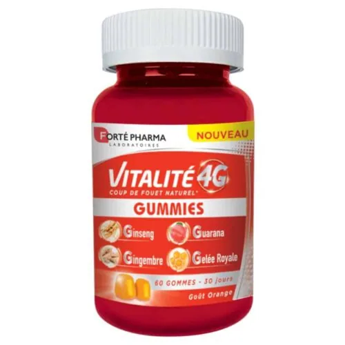 FORTE PHARMA Vitalite 4g Gout Orange 60 Gummies