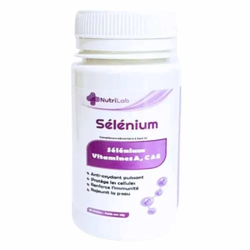 NUTRILAB Selenium Vitamines A, C et E 60 Gelules