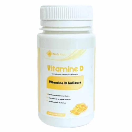 NUTRILAB Vitamine D Huileuse 30 Capsules