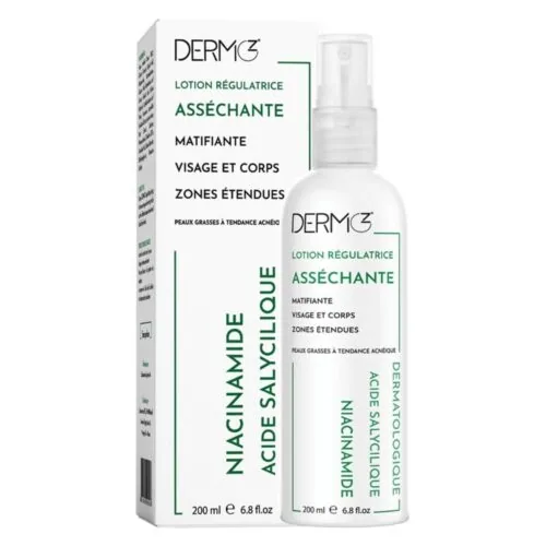 DERMOZ Lotion Regulatrice Assechante Matifiante 200ml