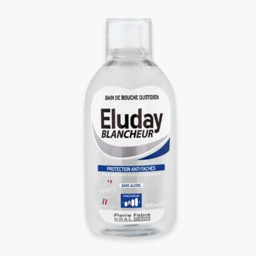 ELUDAY Bain de Boucheblancheur Protection Anti-Taches 500ml