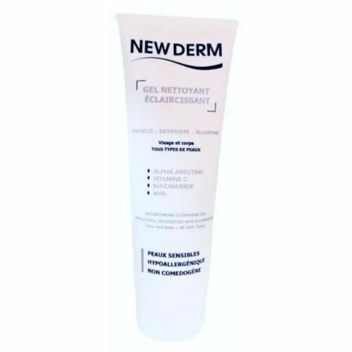 NEW DERM Gel Nettoyant Eclaircissant 250ml