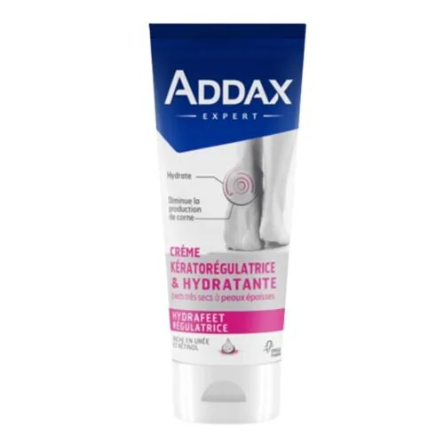 ADDAX Creme Keratoregulatrice et Hydratante Pieds 100ml