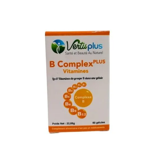 VERTUPLUS B Complex Plus Vitamines 60gel