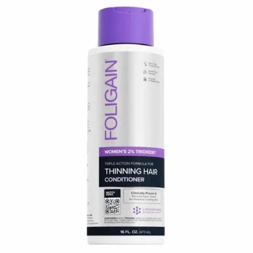 FOLIGAIN Triple Action Women’s 2% Trioxidil Conditioner (apres-Shampoing Anti-Chute) 236ml