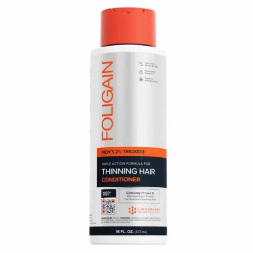 FOLIGAIN Triple Action Men’s 2% Trioxidil Conditioner (apres-Shampoing Anti-Chute) 236ml