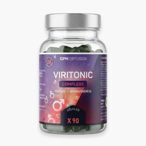 GPH DIFFUSION Viritonic Complexe Fertilite et Spermatogenese 90 Gelules