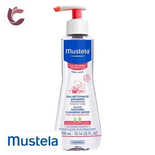 MUSTELA Bebe-Enfant Eau Nettoyante Apaisante sans Rincage 300ml