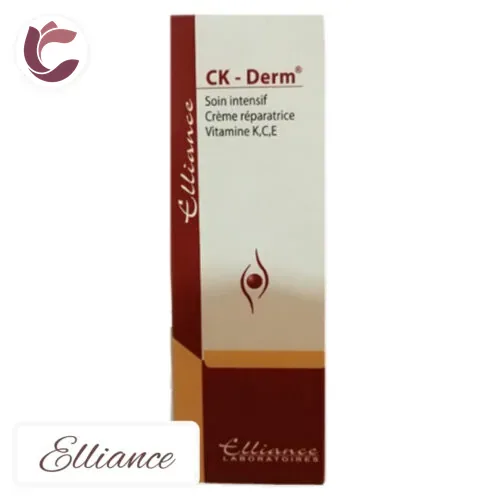 ELLIANCE Ck-Derm Soin Intensif Creme Reparatrice Vitamine K,c et E 30ml
