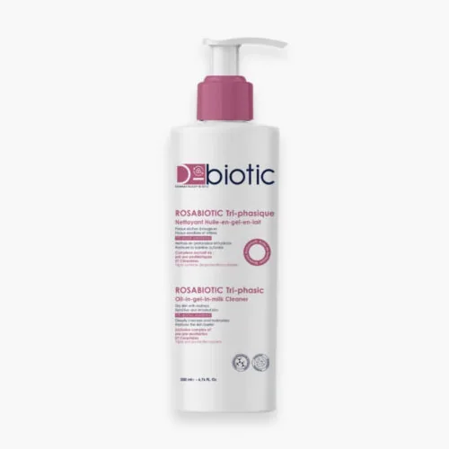 D-BIOTIC Rosabiotic Tri-Phasique Nettoyant 200ml