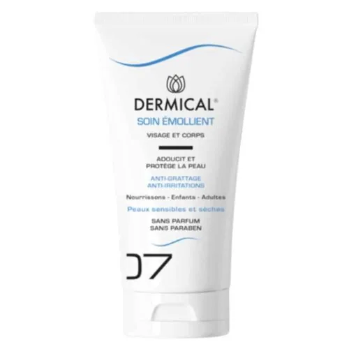 DERMICAL 07 Soin Emollient Anti-Grattage Anti-Irritations 200ml
