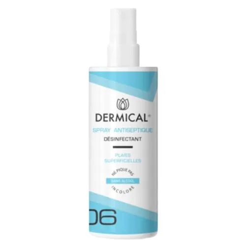 DERMICAL 06 Spray Antiseptique Desinfectant 125ml