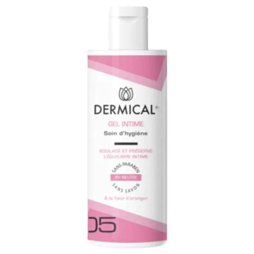 DERMICAL 05 Gel Intime Soin D’hygiene PH Neutre 125ml