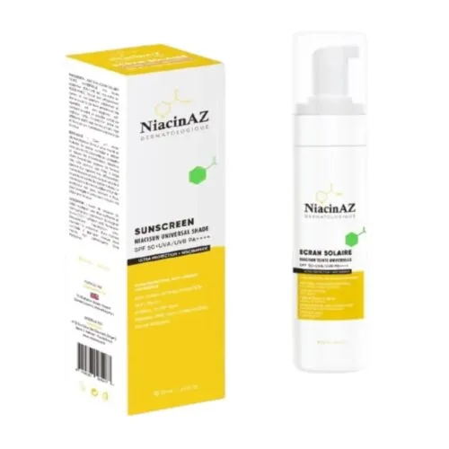 NIACINAZ Niacisun Ecran Solaire Leger Anti-Age Invisible SPF50 50ml