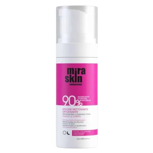 MIRASKIN Mousse Nettoyante Oxygenante 150ml
