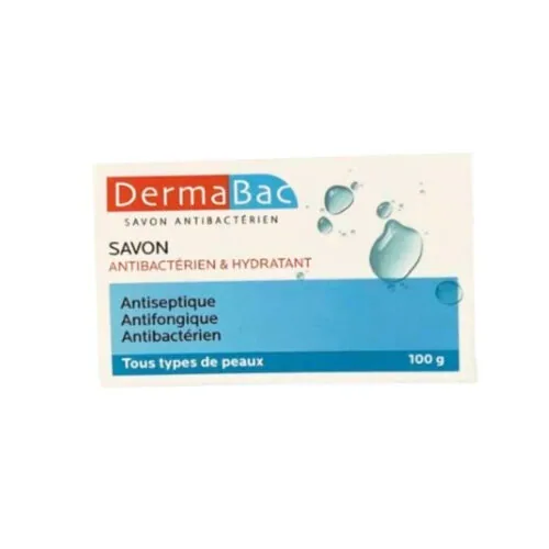 DERMABAC Savon Antibacterien et Hydratant 100gr