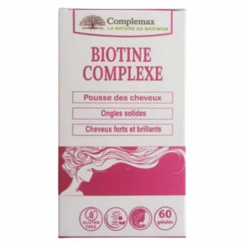 COMPLEMAX Biotine Complexe (cheveux et Ongles) 60 Gelules