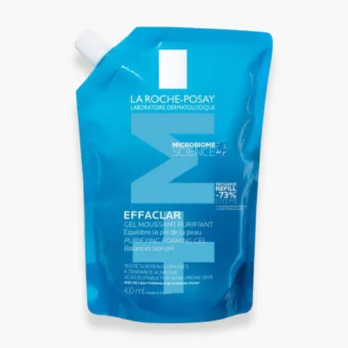 LA ROCHE-POSAY Effaclar +M Gel Moussant Purifiant Ecorecharge 400ml