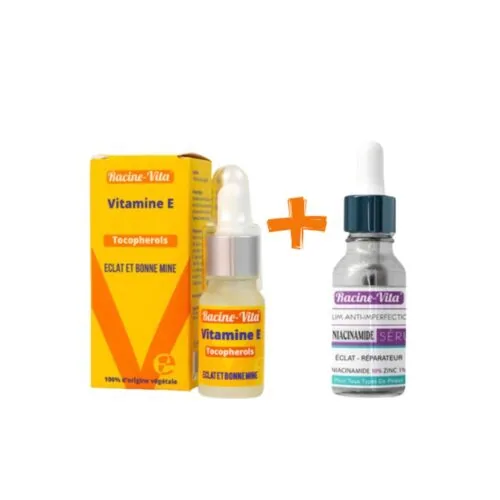 RACINE VITA Duo Packserum Vitamine E 10ml+Serum Niacinamide 10ml