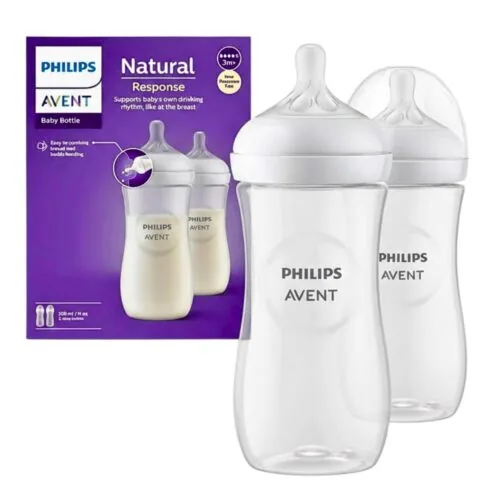 AVENT Biberon Natural avec Tetine +3m 2x300ml Scy906/02
