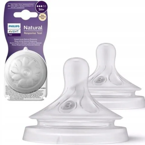 AVENT Tetine Natural Teat +1m Scy963/02