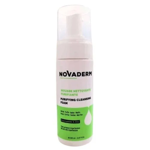 NOVADERM Mousse Nettoyante Purifiante 150ml