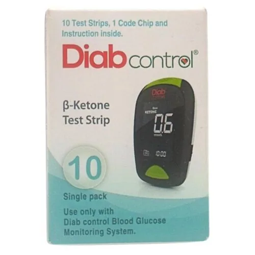 DIABCONTROL Bandelletes de Test de Glycemie 10u