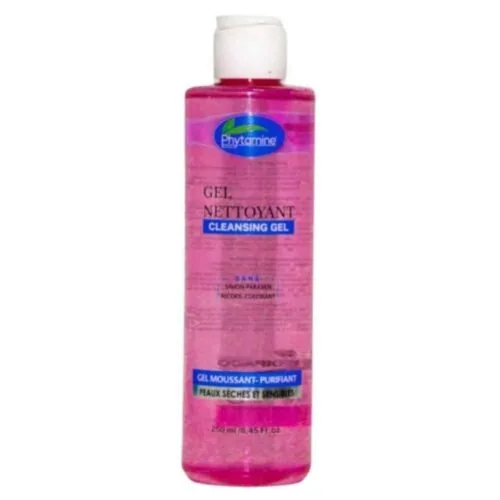 PHYTAMINE Gel Nettoyant Moussant Purifiant Peau Seche et Sensible 250ml