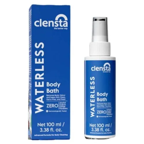 CLENSTA Waterless Gel-Douche Bain de Corps sans Eau 100ml