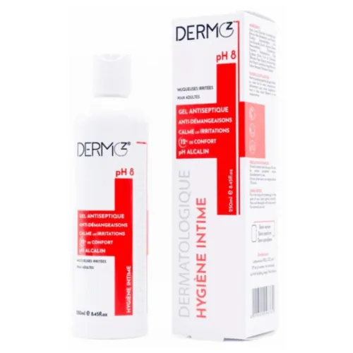 DERMOZ Hygiene Intime Gel Antiseptique PH 8 250ml