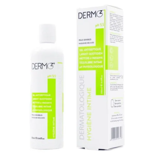DERMOZ Hygiene Intime Gel Antiseptique PH 5.5 250ml