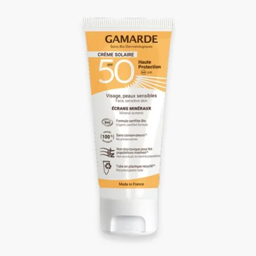 GAMARDE Creme Solaire Minerale SPF50 Bio 40ml