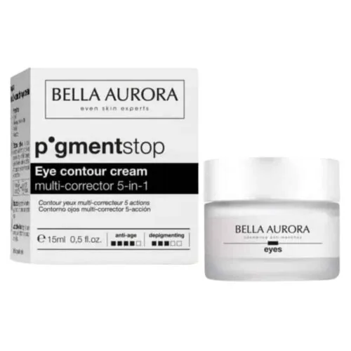 BELLA AURORA Pigmentstop Creme Contour des Yeux Multi-Correctrice 5en1 15ml