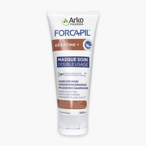 ARKOPHARMA Forcapil Keratine+ Masque Soin Double Usage 200ml