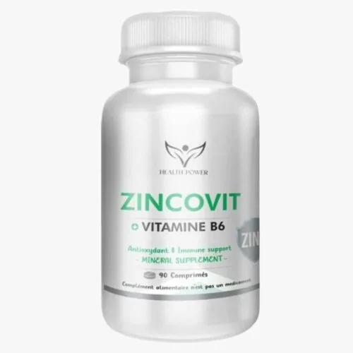HEALTH POWER Zincovit et Vitamine B6 90 Comprimes