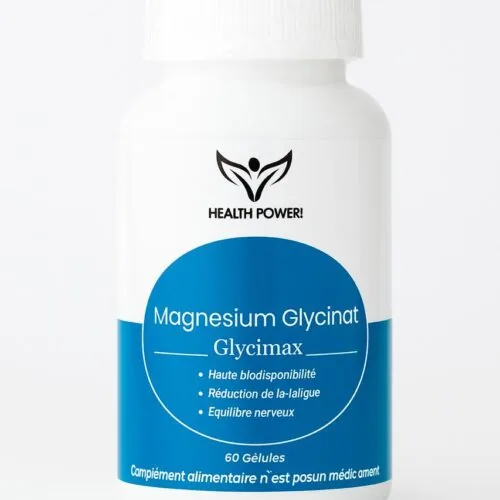HEALTH POWER Magnesium Glycinate 60 Gelules