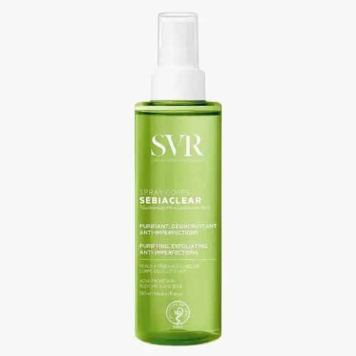 SVR Sebiaclear Spray Corps Purifiant Desincrustant Anti-Imperfections 150ml