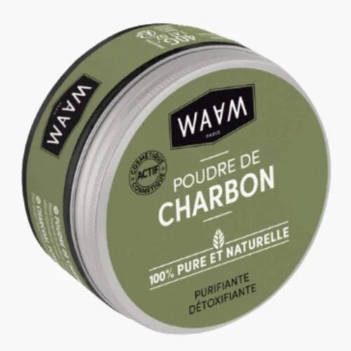 WAAM Poudre de Charbon Purifiante Detoxifiante 40g