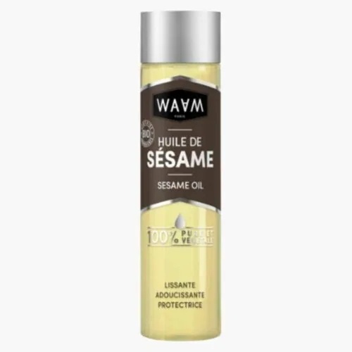 WAAM Huile de Sesame Lissante Bio 100ml