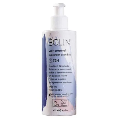 ECLIN Lait Corporel Hydratant Quotidien 72h 400ml