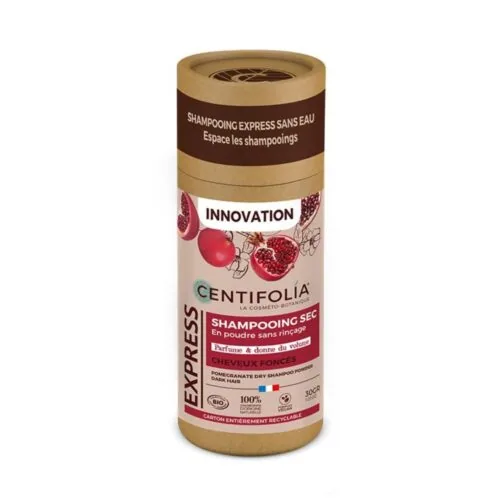 CENTIFOLIA Shampoing Sec en Poudre Grenade 30g