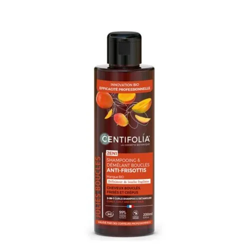 CENTIFOLIA Shampoing et Demelant Boucles Anti-Frisottis 200ml