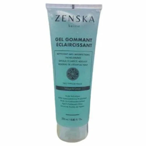 ZENSKA Gel Gommant Eclaircissant Anti-Taches 250ml