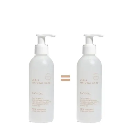 ZIAJA Natural Care Gel Nettoyant 2*190ml Pack
