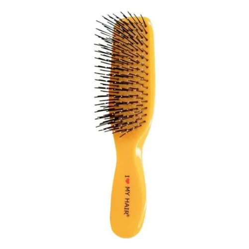 I LOVE MY HAIR Brosse a Cheveux Spider Classic Jaune S I Love My Hair 1503