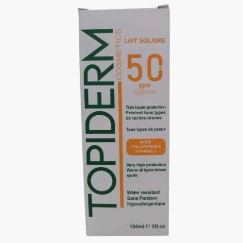 TOPIDERM Lait Solaire SPF50+ 150ml