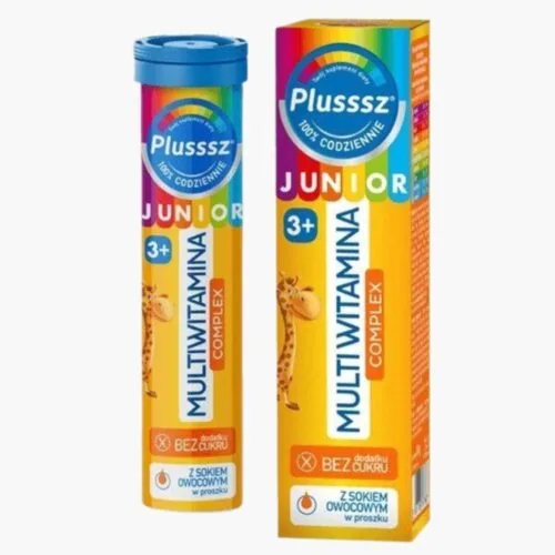PLUSSSZ Junior Complexe Multivitamines 3ans+ 20 Comprimes